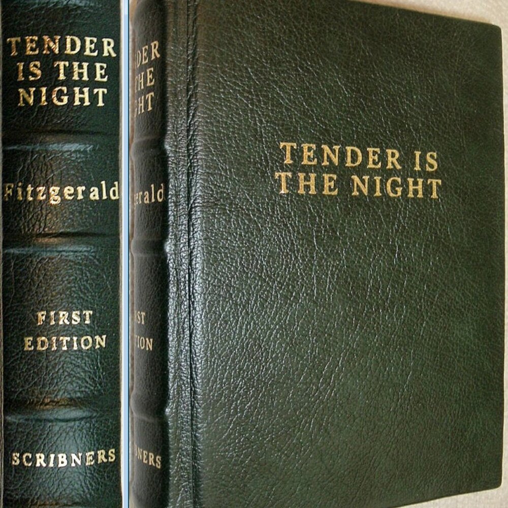 TENDER Is THE NIGHT by F Scott Fitzgerald Charles Scribners Sons First Ed 1934